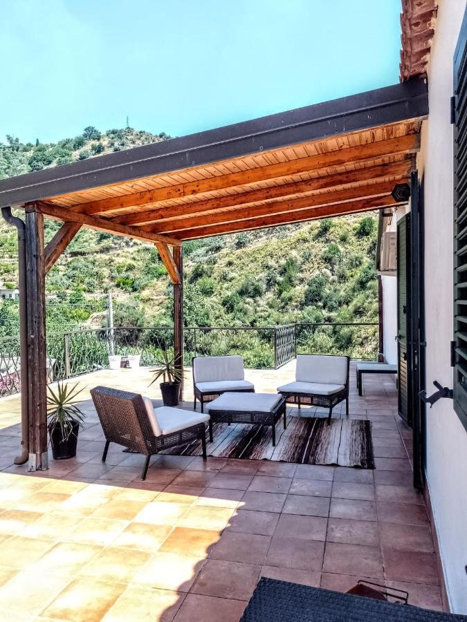 Flat With Panoramic Terrace And Private Pool Mt5X3 Apartment Таормина Екстериор снимка