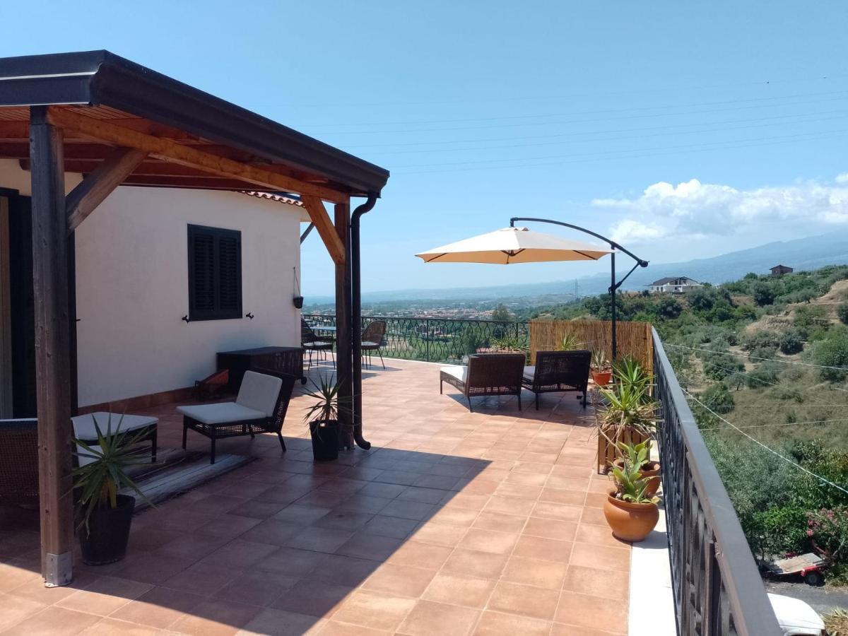 Flat With Panoramic Terrace And Private Pool Mt5X3 Apartment Таормина Екстериор снимка