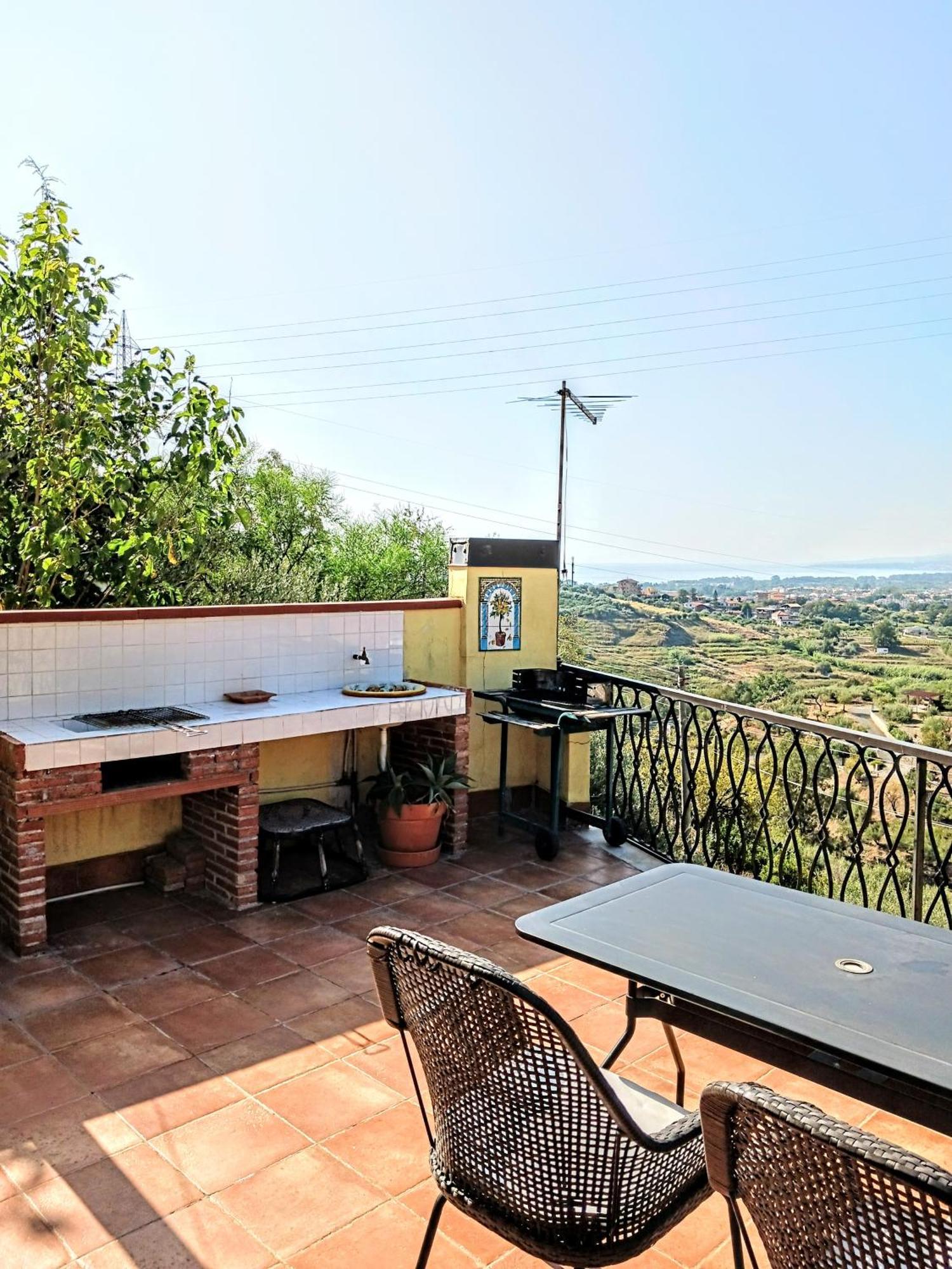 Flat With Panoramic Terrace And Private Pool Mt5X3 Apartment Таормина Екстериор снимка